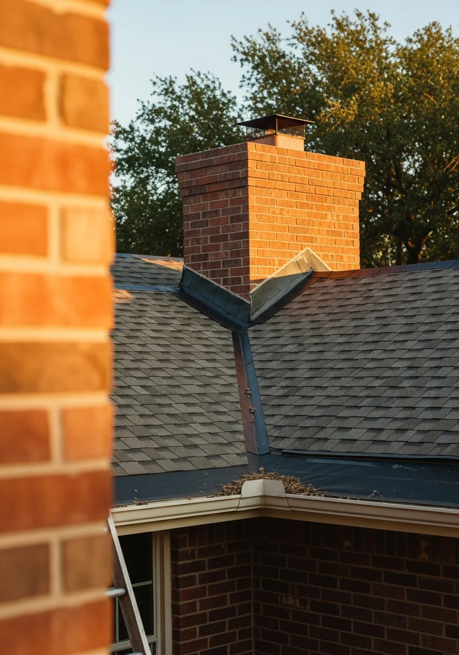Close-up of quality exterior work on a Fort Worth home showing professional attention to local building details.